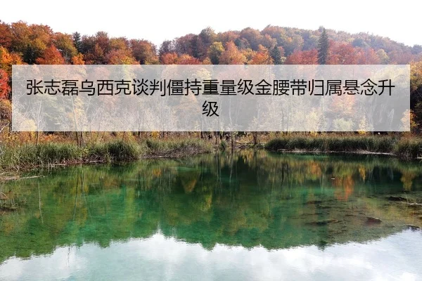 张志磊乌西克谈判僵持重量级金腰带归属悬念升级